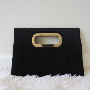 Ladies Black Clutch Purse